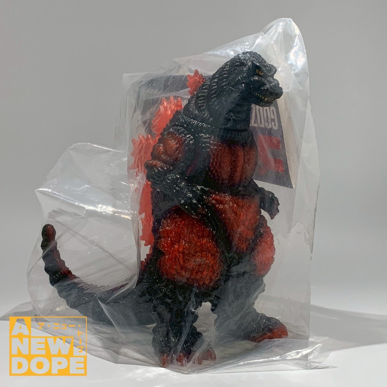 メディコムトイ GODZILLA VINYL WARS マーミット デスゴジ 金ラメクリアレッド成形ver.『ゴジラVSデストロイア』(1995) 【DCON限定】