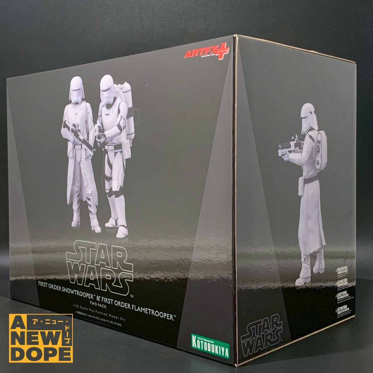 コトブキヤ ARTFX+ ファースト・オーダースノートルーパー&フォースト・オーダーフレイムトルーパー 2パック 1/10スケール PVCスタチュー 『スターウォーズ/フォースの覚醒』(2015)