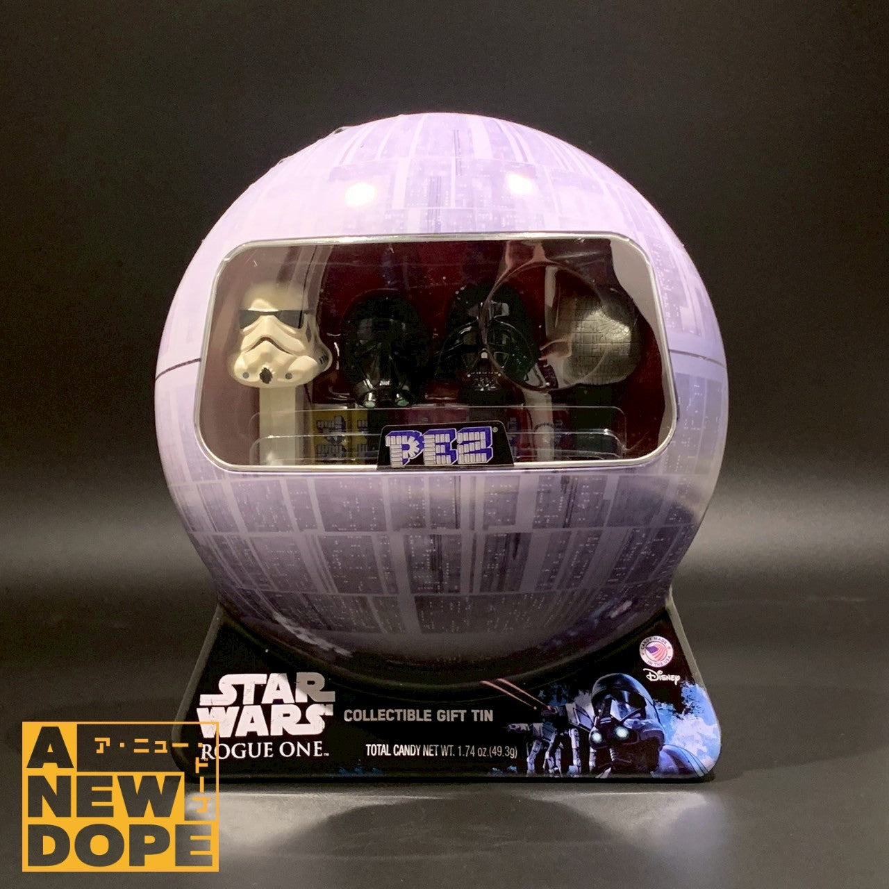 PEZ SATR WARS 4本セットデススター 缶ケース付きヴィンテージ『ローグワン』(2016)