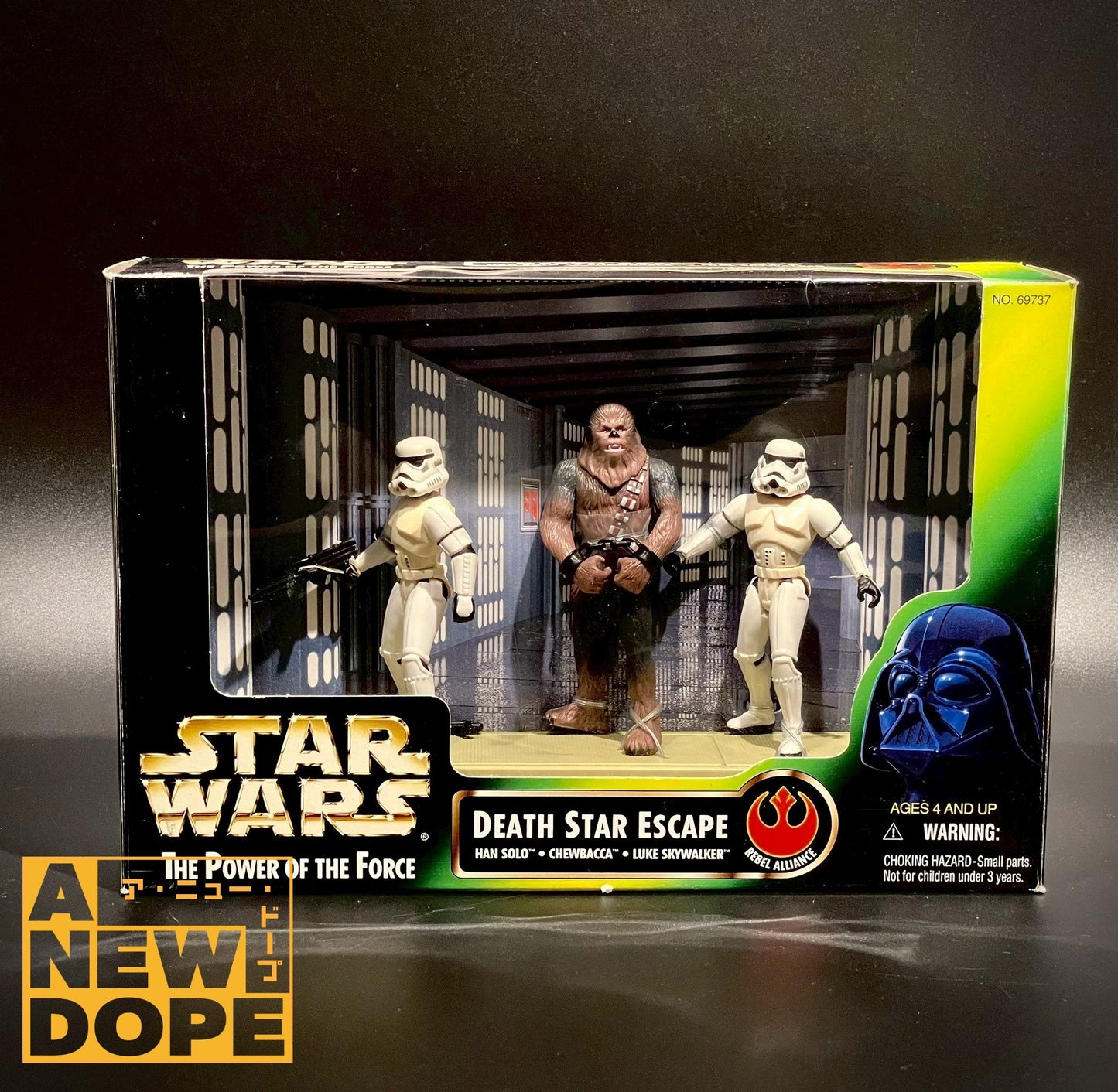 ケナー デス・スター エスケープ POTF グリーン 3.75インチ『スター・ウォーズ/新たなる希望』(1977)
