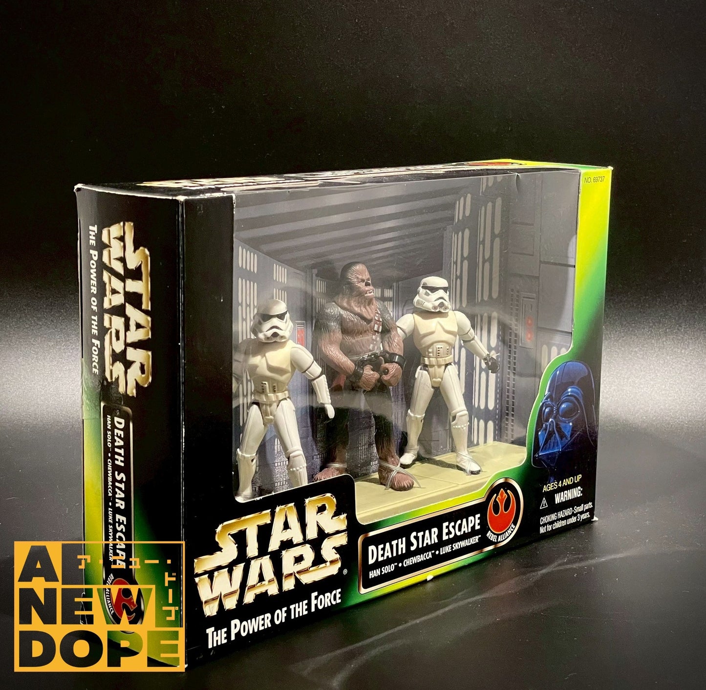 ケナー デス・スター エスケープ POTF グリーン 3.75インチ『スター・ウォーズ/新たなる希望』(1977)