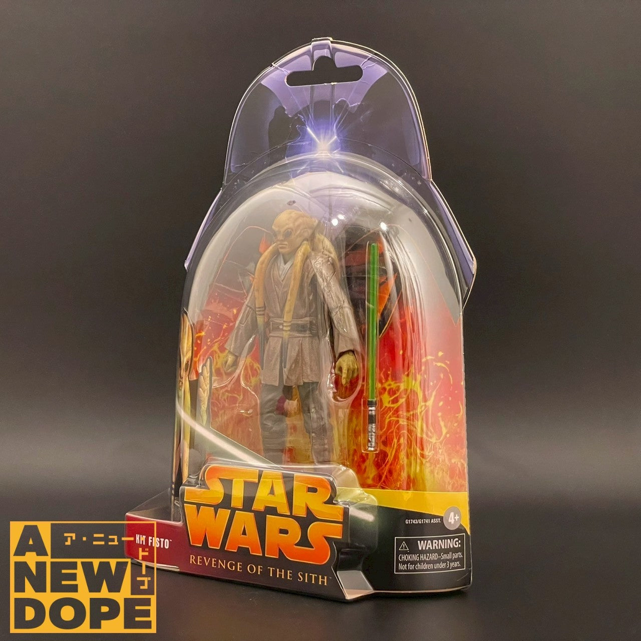 【US限定】ハズブロ ブラックシリーズ キットフィストー 6インチ『スターウォーズ/シスの復讐』(2005)【未開封】