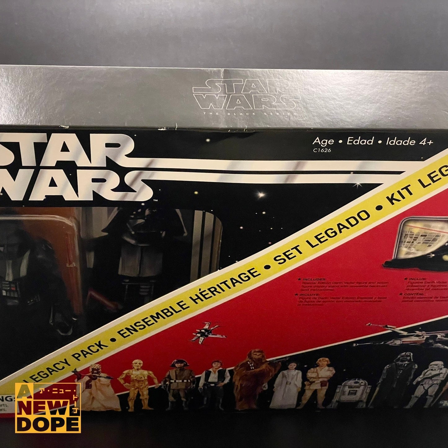 ハズブロ ブラックシリーズ ダース・ベイダー 6インチ『スター・ウォーズ/新たなる希望』40周年記念レガシーパック