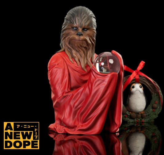 ジェントルジャイアント チューバッカwithポーグ(クリスマスリース)コレクティブバスト『2023ホリデーエディション』GG直販限定