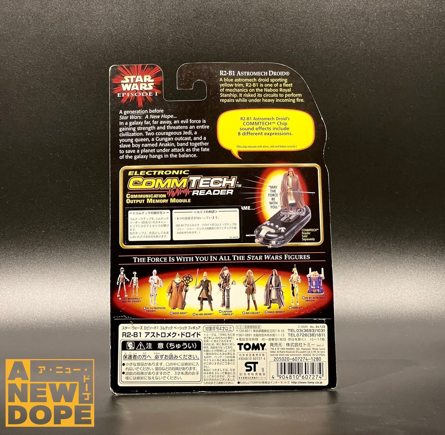 ハズブロ R2-B1 アストロメクドロイド(パワーハーネス) 3.75インチ『スター・ウォーズ/ファントム・メナス』(1999)