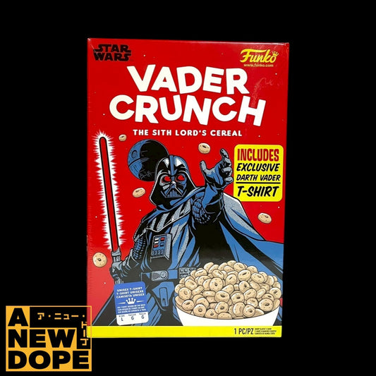 ファンコ ダースベイダー Tシャツ(Lサイズ) シリアルボックス風パッケージ アパレル『スターウォーズ』【未開封】