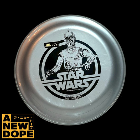 【70’s】20世紀FOX C-3PO フリスビー ビンテージ 販促物「スターウォーズ/新たなる希望」(1977)