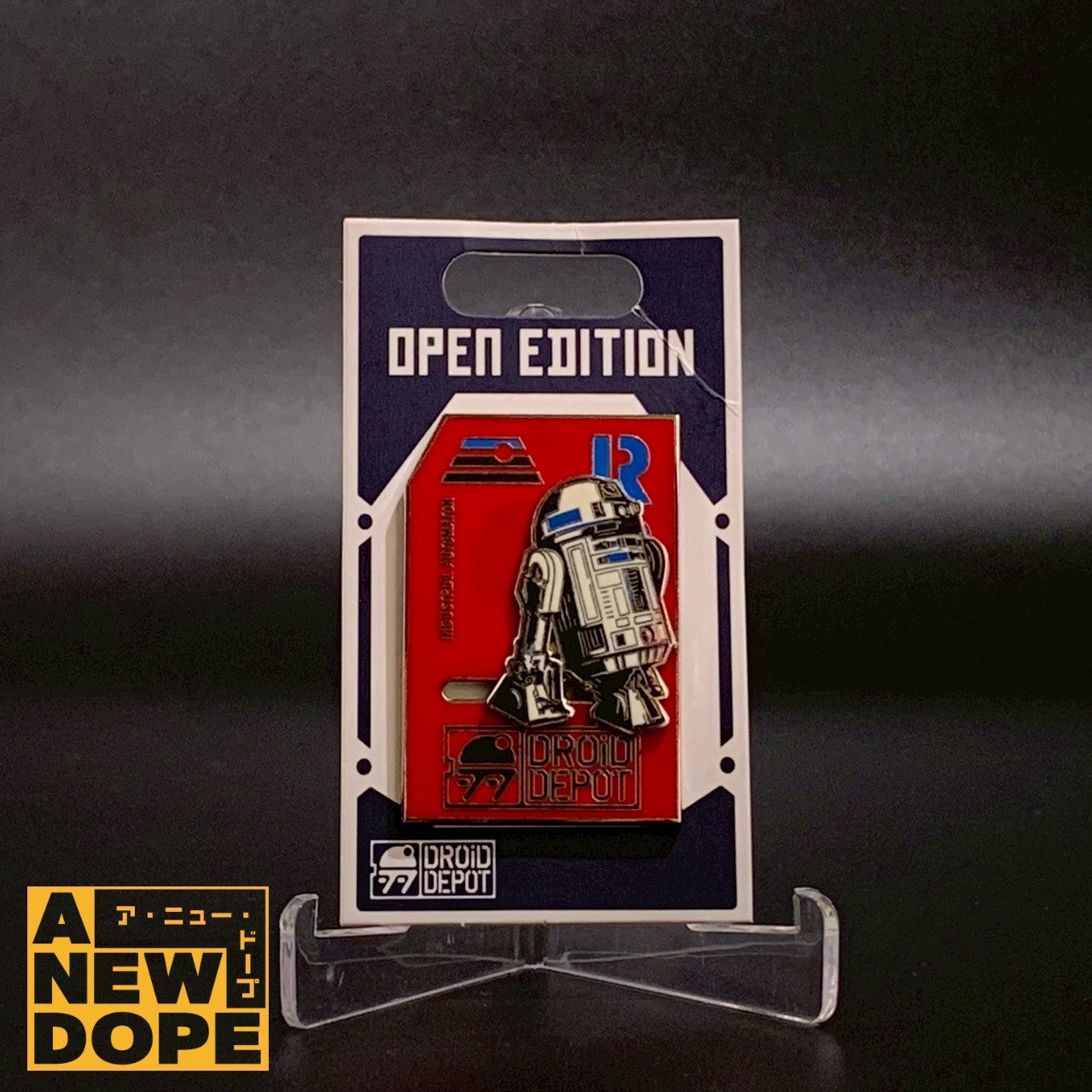 ディズニーランドパーク R2-D2 可動 ピンズ『ドロイド・デポ』(2019) オープン・エディション