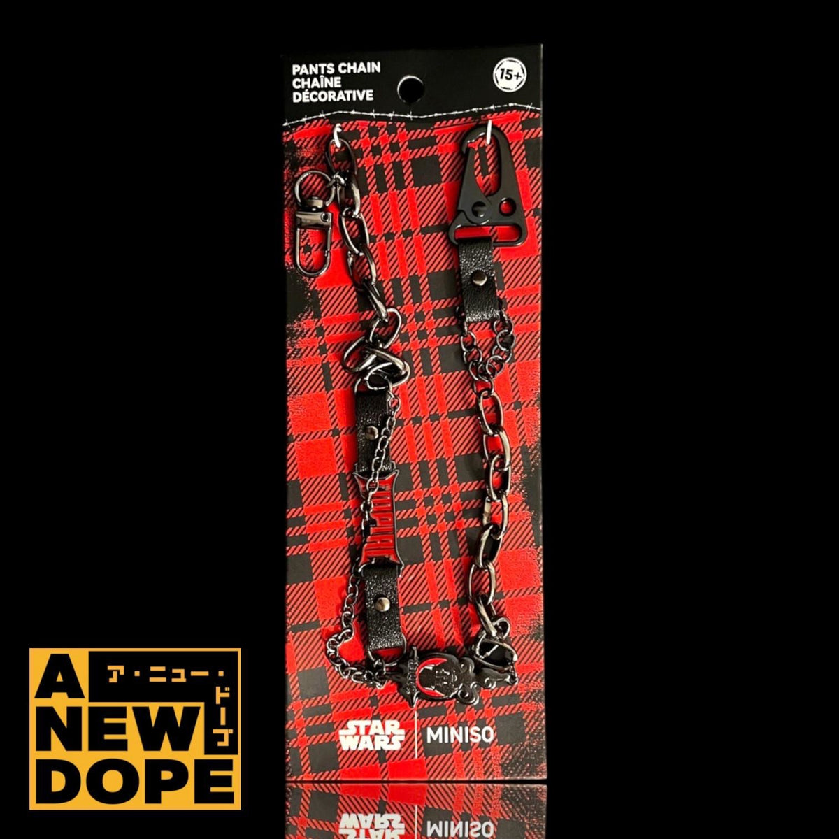 【海外限定】ダースベイダー パンツチェーン&チェーンデコレーション【新品】