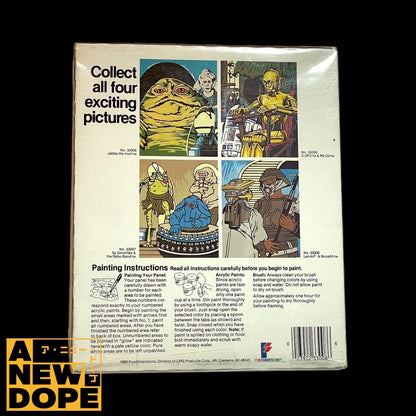 【80's】Craft Master サイスヌートルズ & レボバンド（マックスレボ）ペイントパネル ヴィンテージ『スターウォーズ/ジェダイの帰還』(1983) 【未使用】