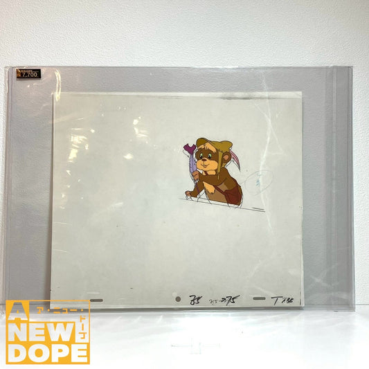 【実使用】ルーカスフィルム  ティーボ #1 セル画『スターウォーズ/イウォーク物語』(1986)