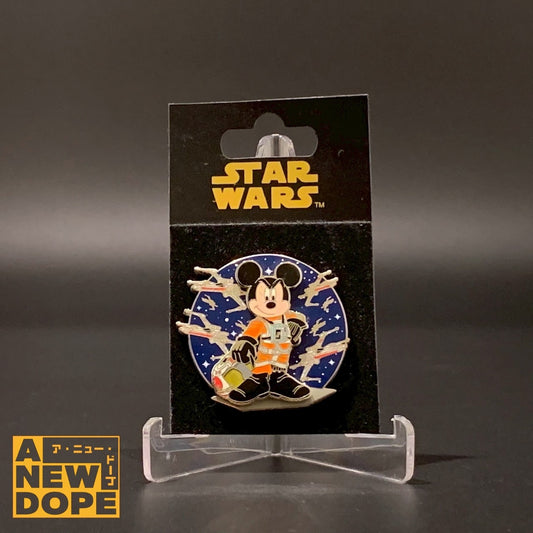 ディズニーリゾート 2007 限定 ミッキー(X-Wingパイロット) ピンズ 『スターウォーズ/新たなる希望』（1977）