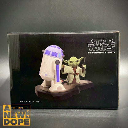 ジェントルジャイアント　ヨーダ & R2-D2　アニメイテッドスタチュー『スター・ウォーズ/帝国の逆襲』(1980)  World Tour 2007限定