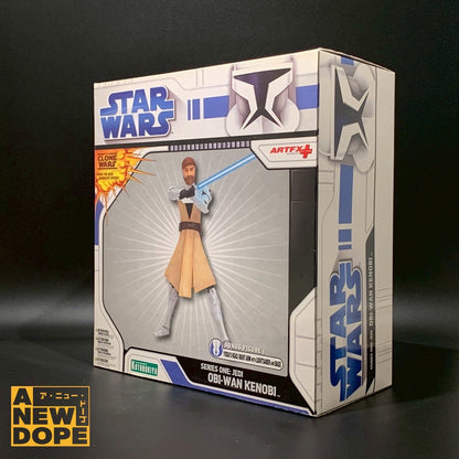 コトブキヤ ARTFX+  オビ＝ワン・ケノービ 1/10スケール PVCスタチュー 『スターウォーズ/クローンウォーズ』(2008)