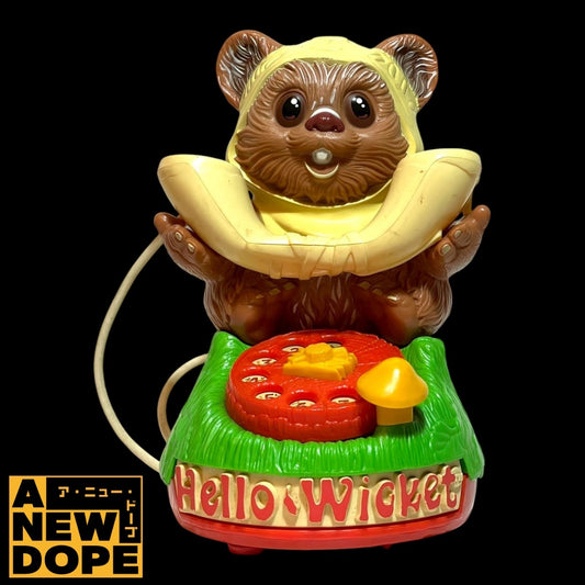 【80's】ケナー ウィケット イウォーク トーキングテレフォン ビンテージ「スターウォーズ/ジェダイの帰還」(1983)