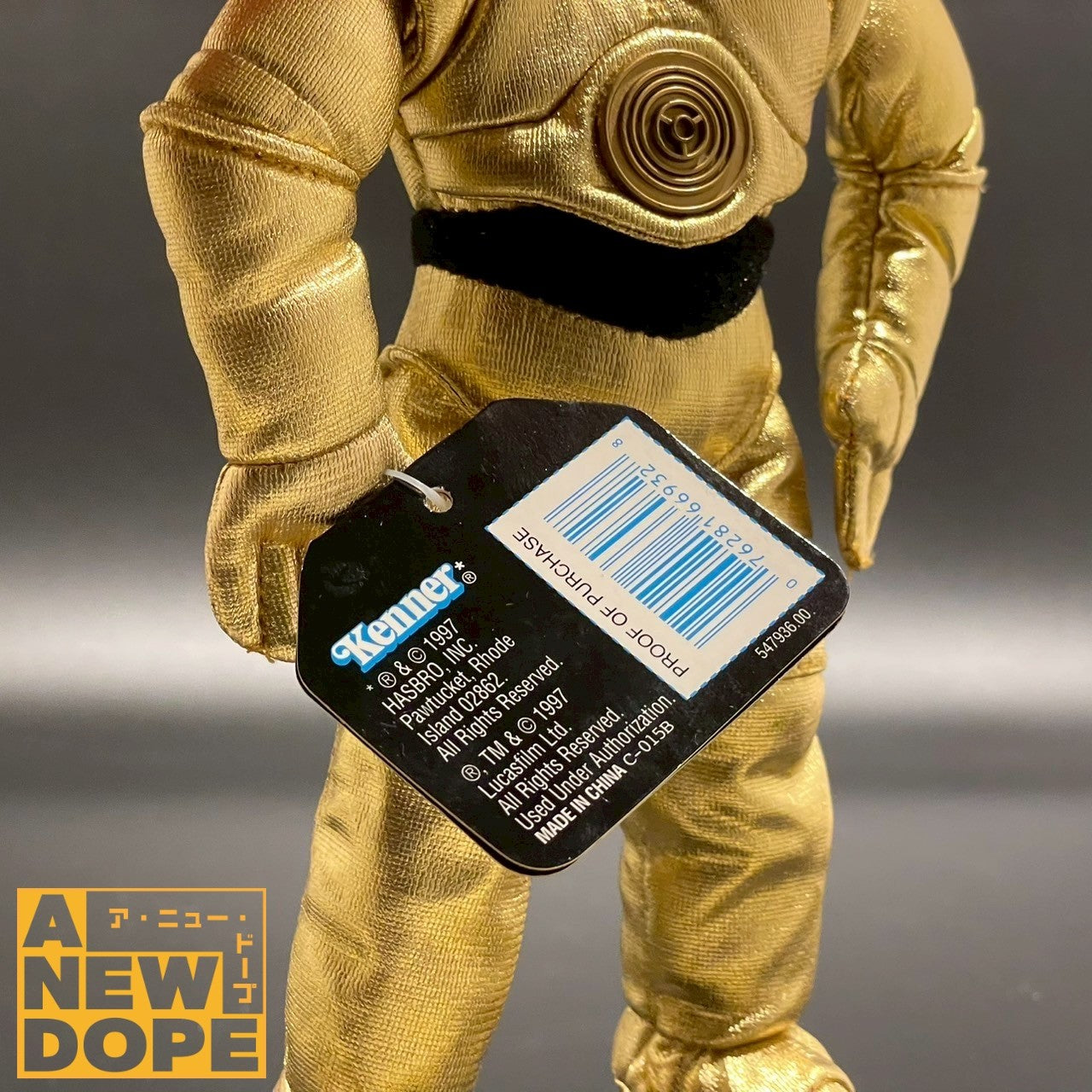 ケナー C-3PO BUDDIES プラッシュ『スターウォーズ/新たなる希望』(1977)【タグ有】