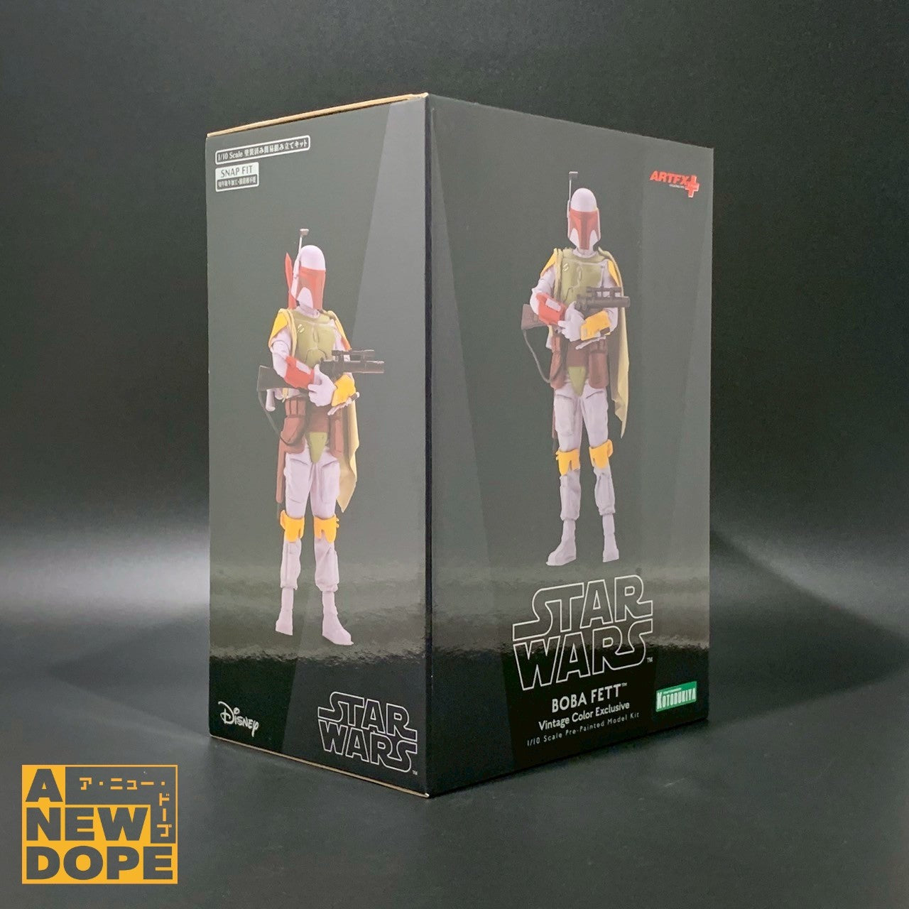 【BAIT限定】コトブキヤ ARTFX+ ボバ・フェット ヴィンテージカラー限定版 1/10スケール PVCスタチュー 『スターウォーズ/帝国の逆襲』(1980)