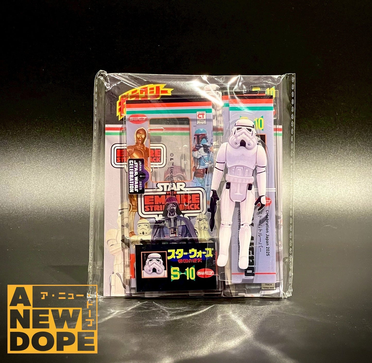 【SWCJコレクターズトラッキング参加者限定配布】　ギャラクシーヒーロー　アクリルスタンド　全14種コンプリートセット　ポピー『帝国の逆襲』風　オールドケナー