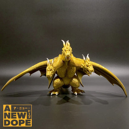 バンダイ ムービーモンスターシリーズ キングギドラ 2002『ゴジラモスラキングギドラ大怪獣総攻撃』(2001) 【タグ有】