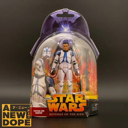 【US限定】ハズブロ ブラックシリーズ タクティカルオプストルーパー　501大隊 6インチ『スターウォーズ/シスの復讐』(2005)【未開封】