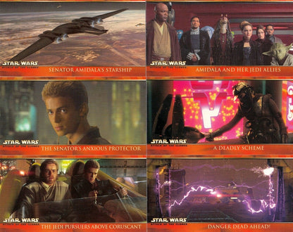 【全80種セット】トップス ワイドビジョン スターウォーズ/クローンの攻撃『STAR WARS ATTACK OF THE CLONES』（2002）