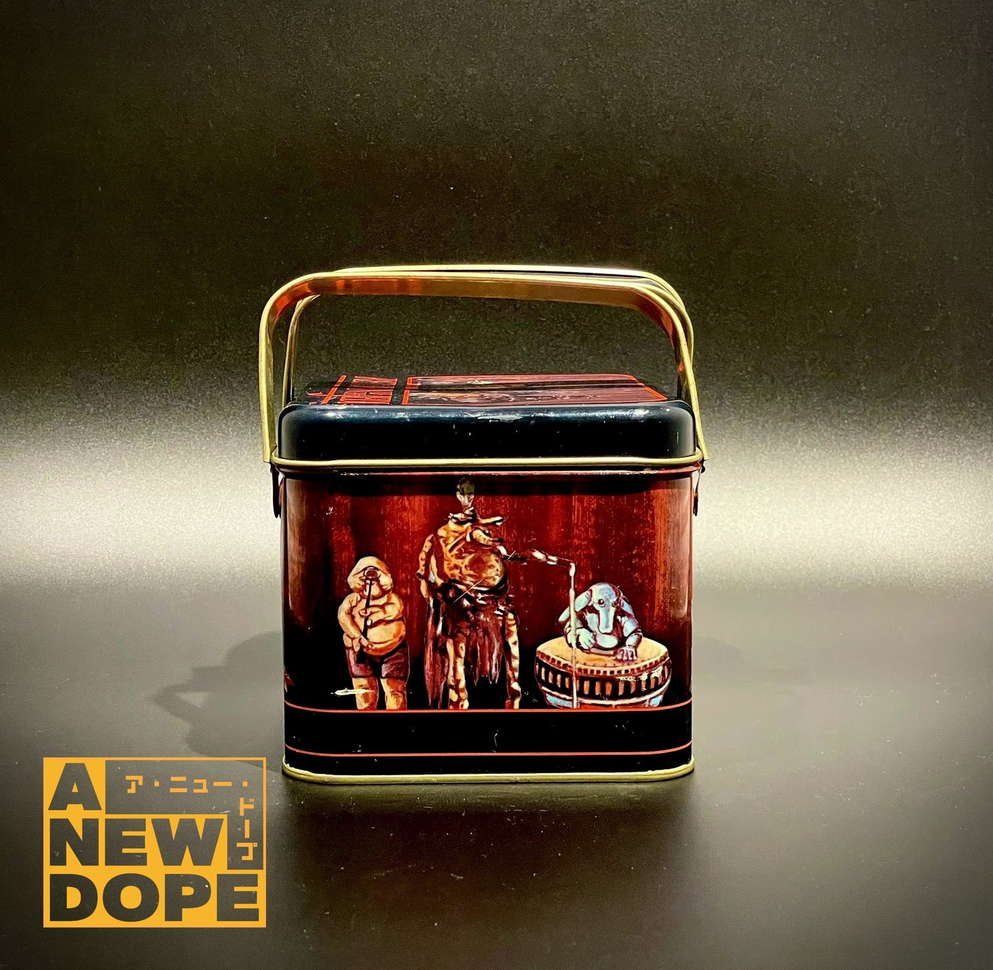 CHEINCO　ランチBOX 　SATR WARS RETURN OF THE JEDI　缶ケース　ヴィンテージ『スターウォーズ/ジェダイの帰還』(1983)