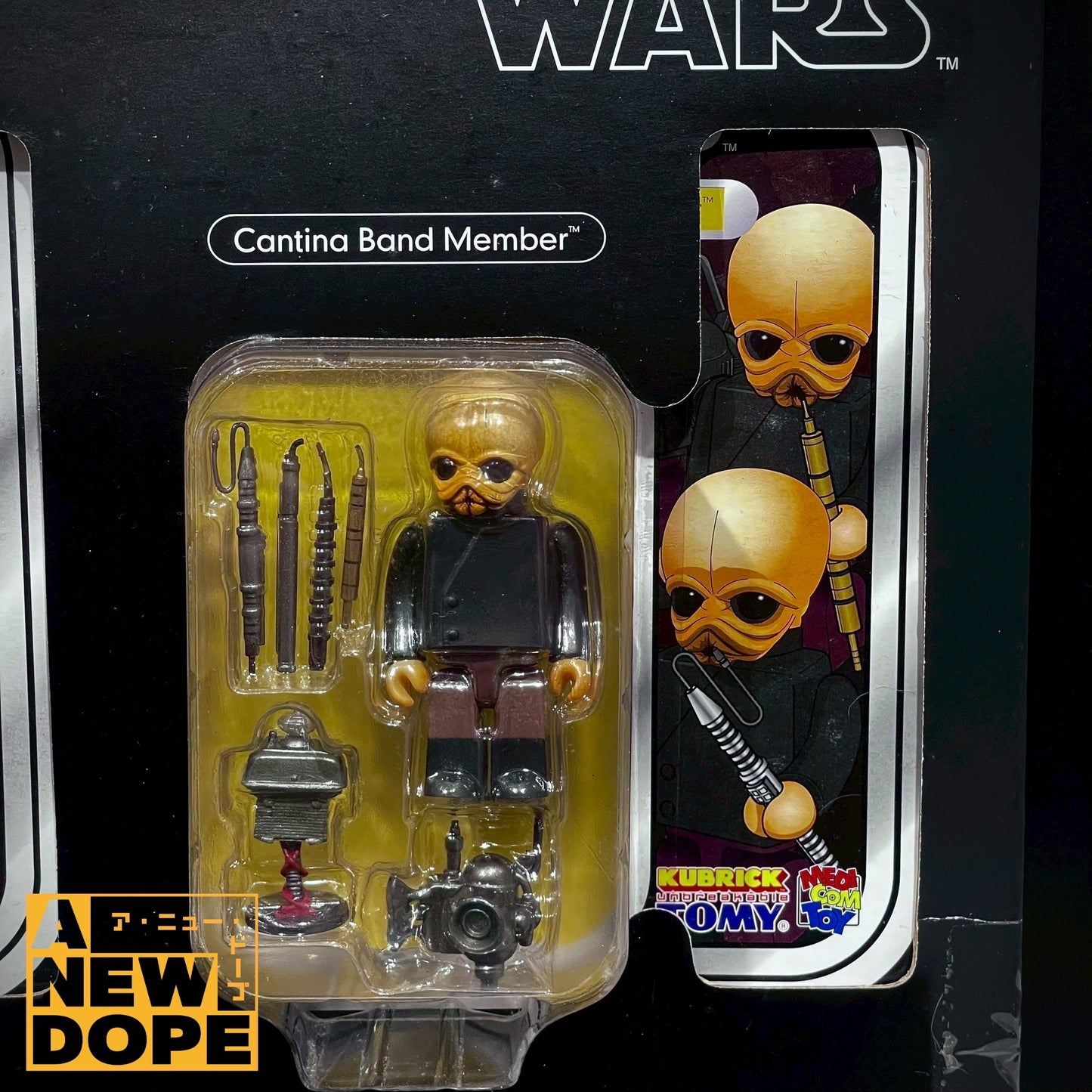 メディコムトイ　キューブリック　スターウォーズシリーズ３(サンドトルーパー、ハン・ソロ、カンティーナバンドメンバー、ベン・ケノービ、グリード、タスケン・レイダー)　コレクターズエディション　『スターウォーズ』