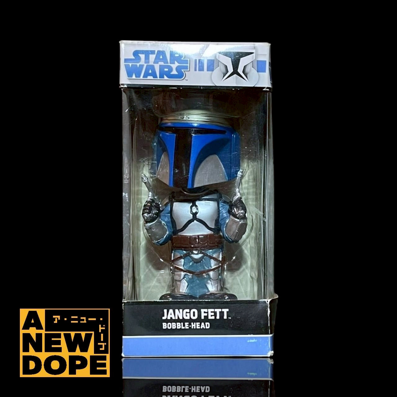 Funko ジャンゴフェット ボブルヘッド『スターウォーズ/クローンの攻撃』(2002)【未開封】