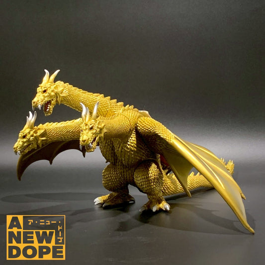 バンダイ ムービーモンスターシリーズ キングギドラ 2002『ゴジラモスラキングギドラ大怪獣総攻撃』(2001) 【タグ有】