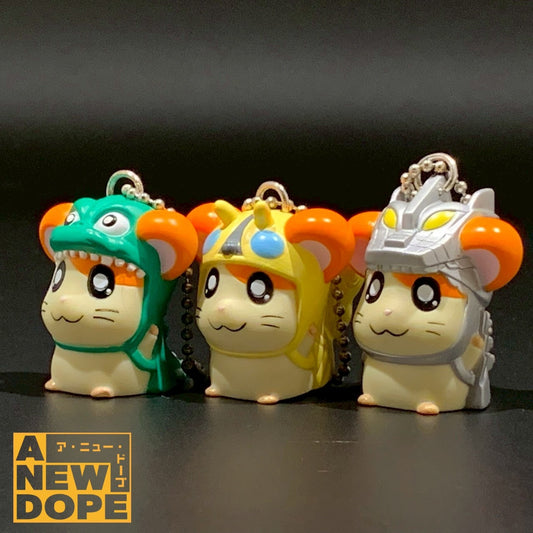 【入場者プレゼント】ゴジラ×ハム太郎 ゴジハム変身ごっこ 全種セット『ゴジラ×モスラ×メカゴジラ東京SOS』(2003)