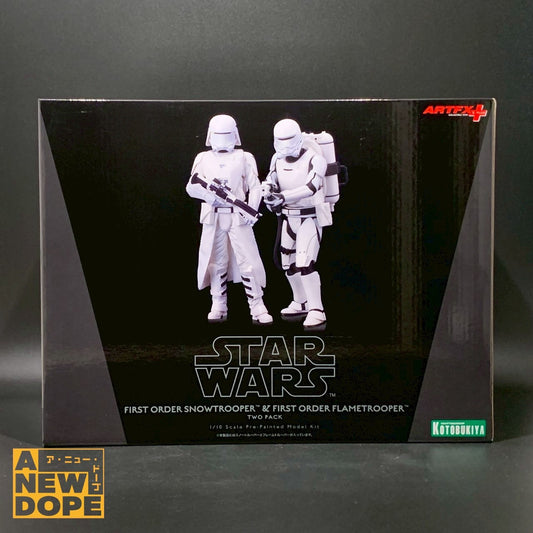 コトブキヤ ARTFX+ ファースト・オーダースノートルーパー&フォースト・オーダーフレイムトルーパー 2パック 1/10スケール PVCスタチュー 『スターウォーズ/フォースの覚醒』(2015)