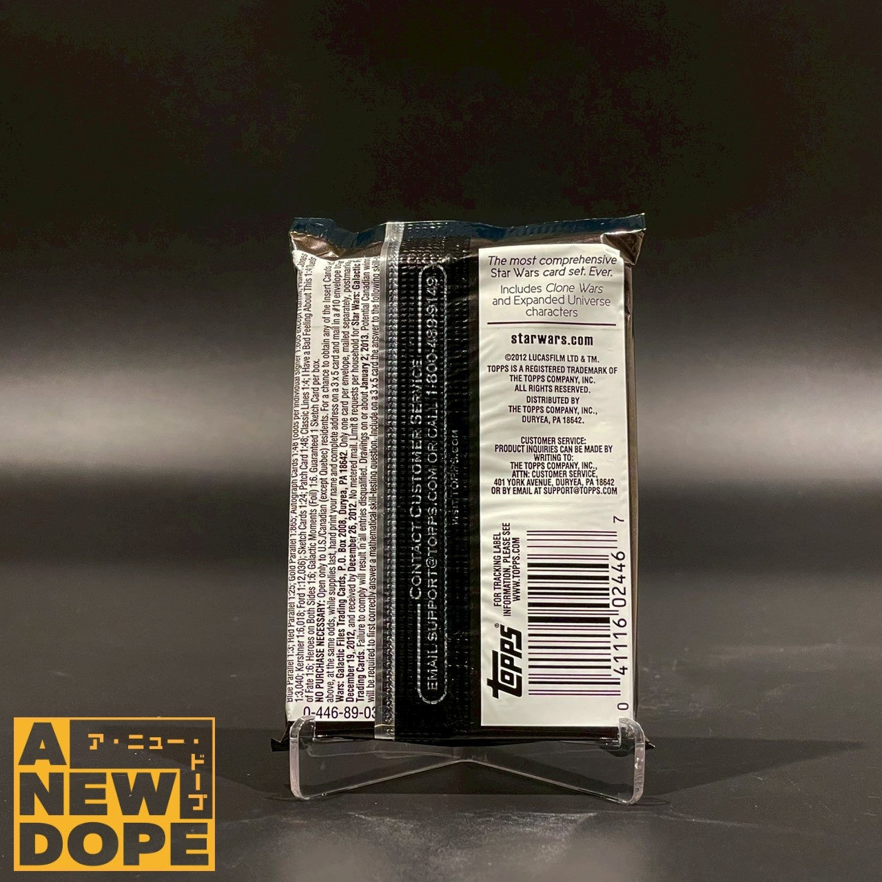 【1パック】トップス スターウォーズ/ギャラクティックファイル『STAR WARS GALACTIC FILES』（2012）【未開封】