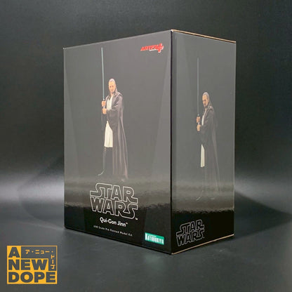 コトブキヤ ARTFX+ クワイ=ガン・ジン 1/10スケール PVCスタチュー 『スターウォーズ/ファントムメナス』(1999)