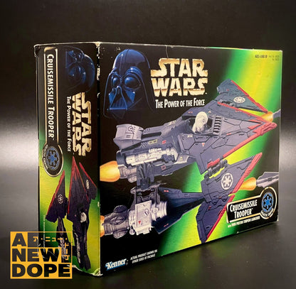 ケナー　クルーズミサイルトルーパー　ビークル　POTF　グリーン　3.75インチ『スター・ウォーズ/Power of the Force』（1996）