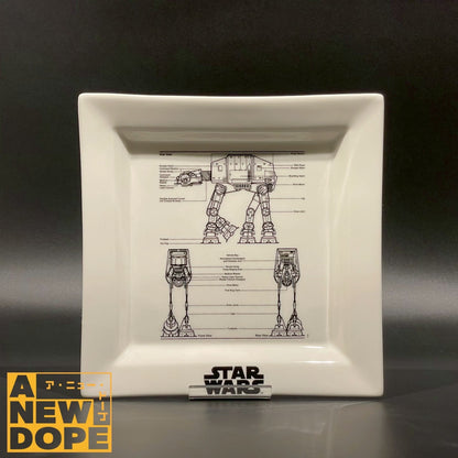 セガ AT-AT プレミアムプレート 陶器　プライズ『スターウォーズ/帝国の逆襲』(1980)【未使用】