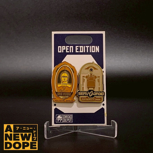 ディズニーランドパーク C-3PO & SERV-O-DROID ピンズ『ドロイド・デポ』(2019) オープン・エディション
