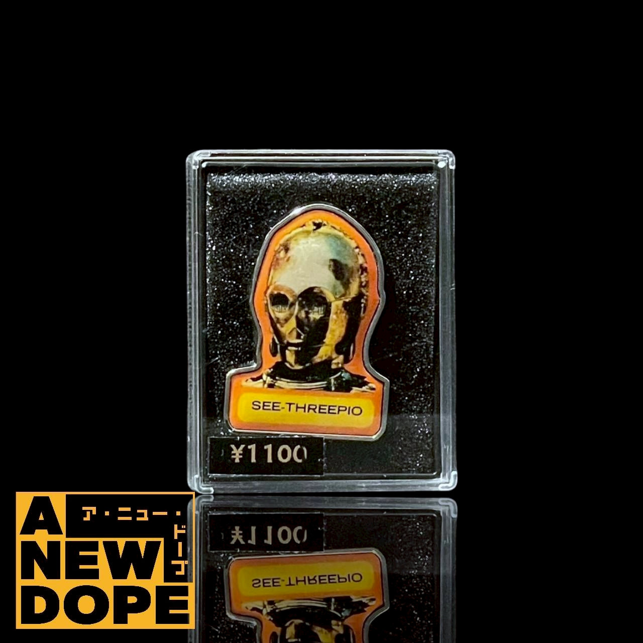 【USディズニー限定】TOPPSカード C-3PO ミステリーピンズ 【ケース付き】