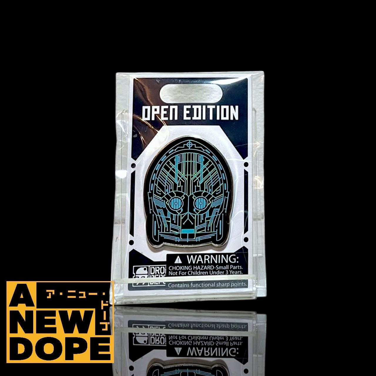 【USディズニー限定】C-3PO(スケルトン)ドロイド・デポ オープンエディション ピンズ『ドロイド・デポ』(2019)【未使用】