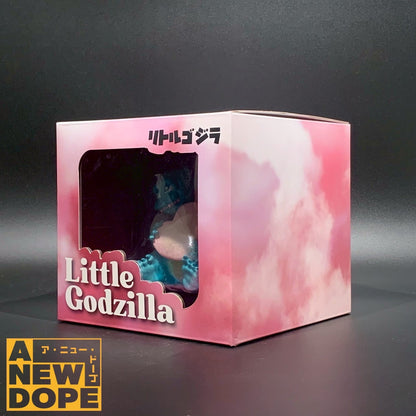 【ゴジラストアUS限定】リトルゴジラ アンボックス×トランスミッショントイ バレンタイン アートソフビ【未開封】