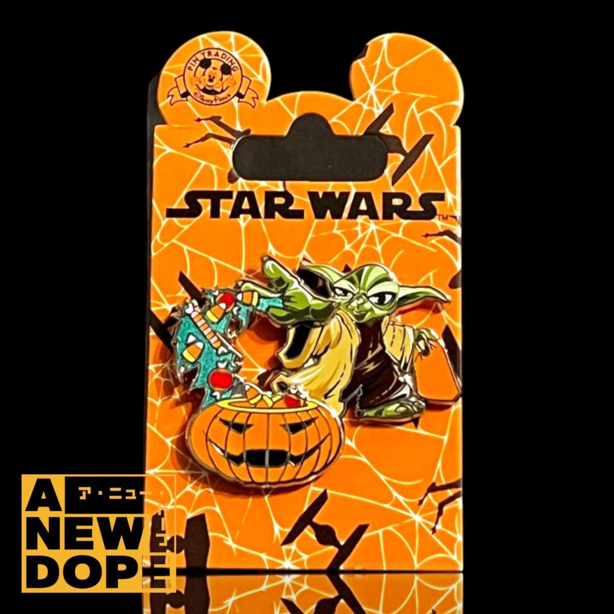 【US Disney限定】ヨーダ トリックオアトリート ピンズ『スターウォーズ ハロウィン』