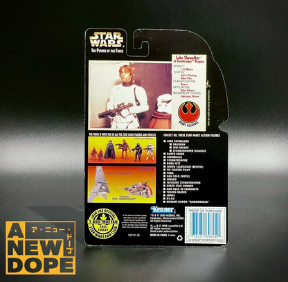 ケナー　ルーク・スカイウォーカー(ストームトルーパーディスガイズ)　POTF　レッド　3.75インチ『スター・ウォーズ/新たなる希望』(1977)