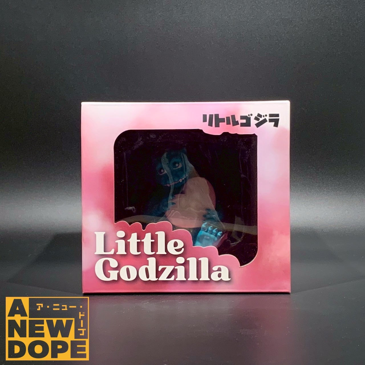 【ゴジラストアUS限定】リトルゴジラ アンボックス×トランスミッショントイ バレンタイン アートソフビ【未開封】