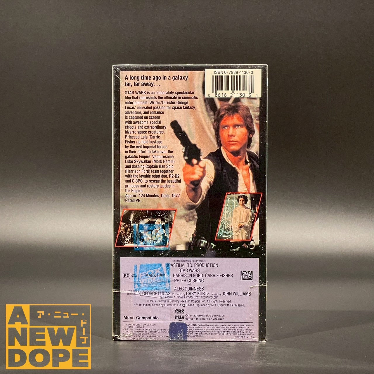 【US版】20世紀FOX 『スターウォーズ/新たなる希望』(1977) VHS 紙スリーブ【中古】