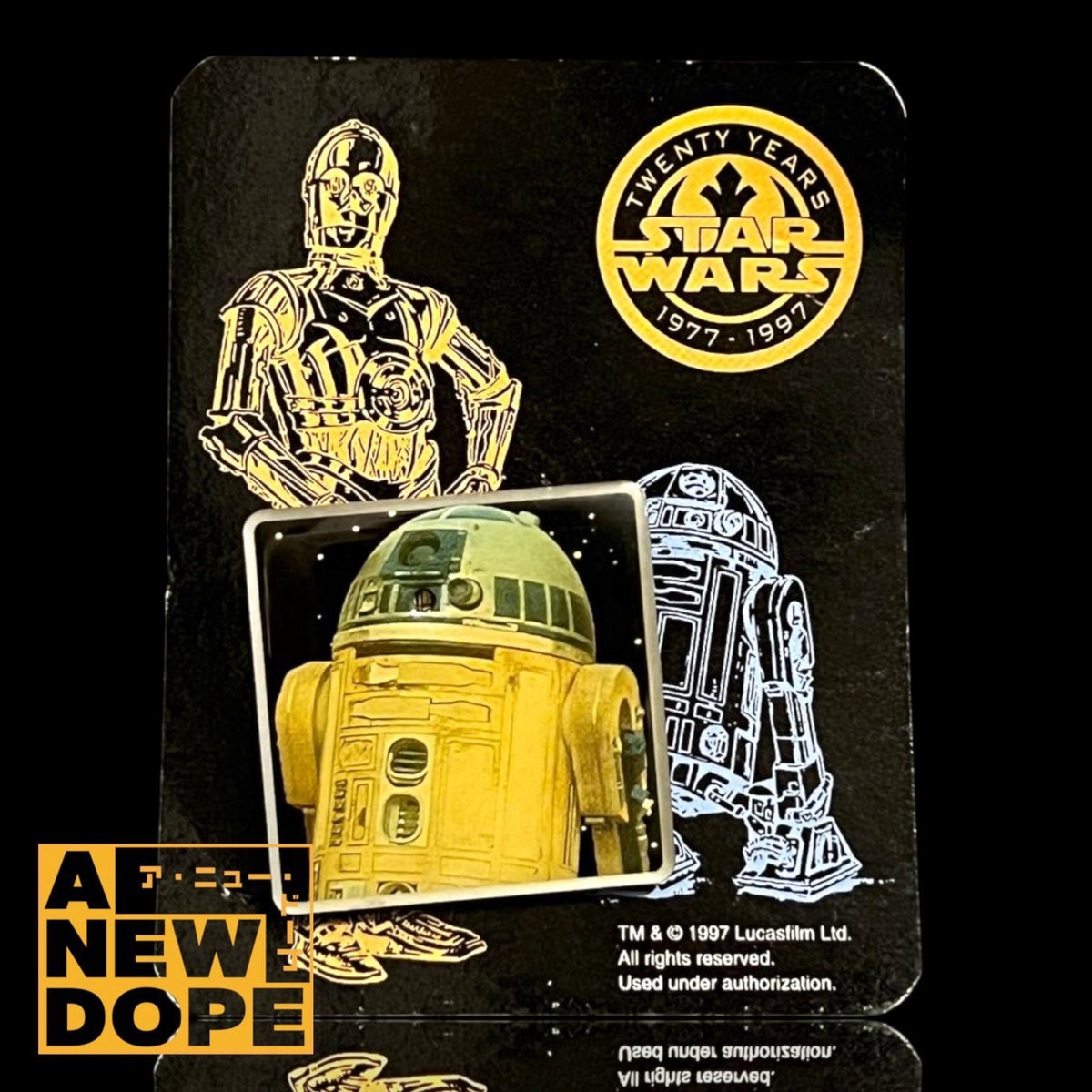 R2-D2 エレクトロニックピンズ 『スターウォーズ/新たなる希望』(1977) 【※ジャンク】