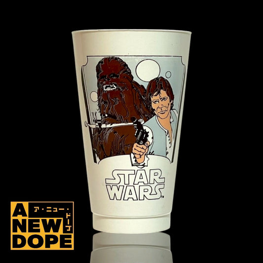 【70's】コカコーラ ハンソロ&チューバッカドリンクカップ ヴィンテージ『スターウォーズ/新たなる希望 』(1977) 【未使用】