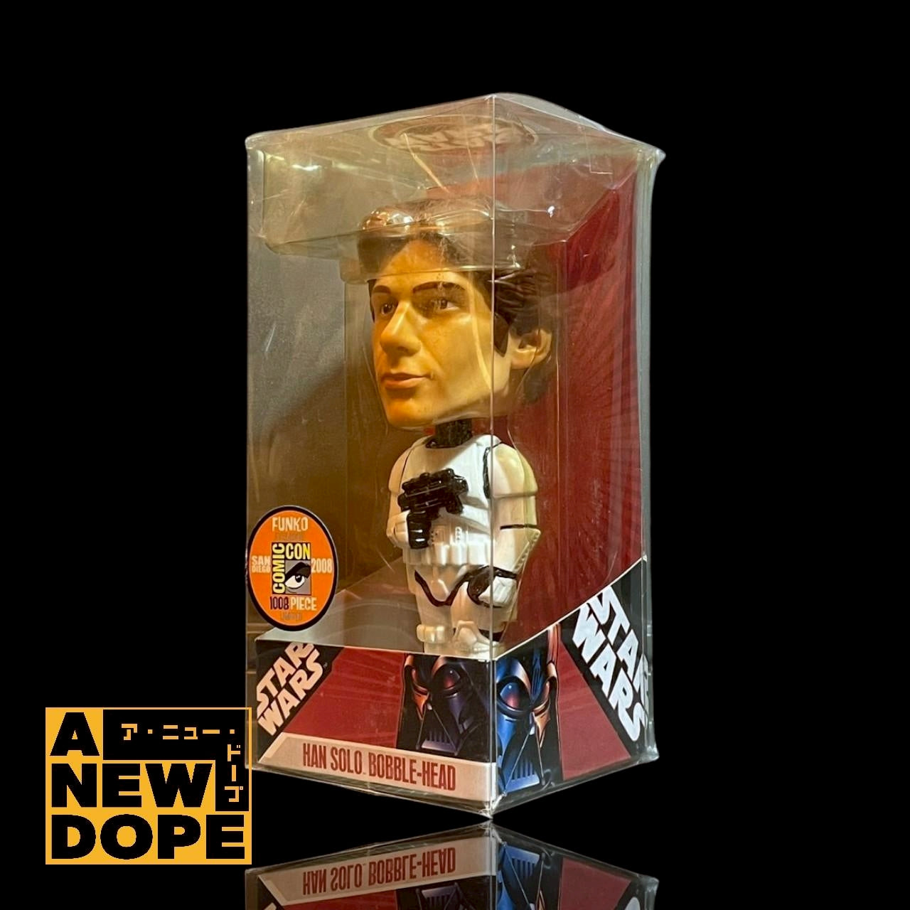 【SDCC2008限定】Funko ハンソロ(ストームトルーパーディスガイズ) ボブルヘッド『スターウォーズ/新たなる希望』(1977)【未開封】
