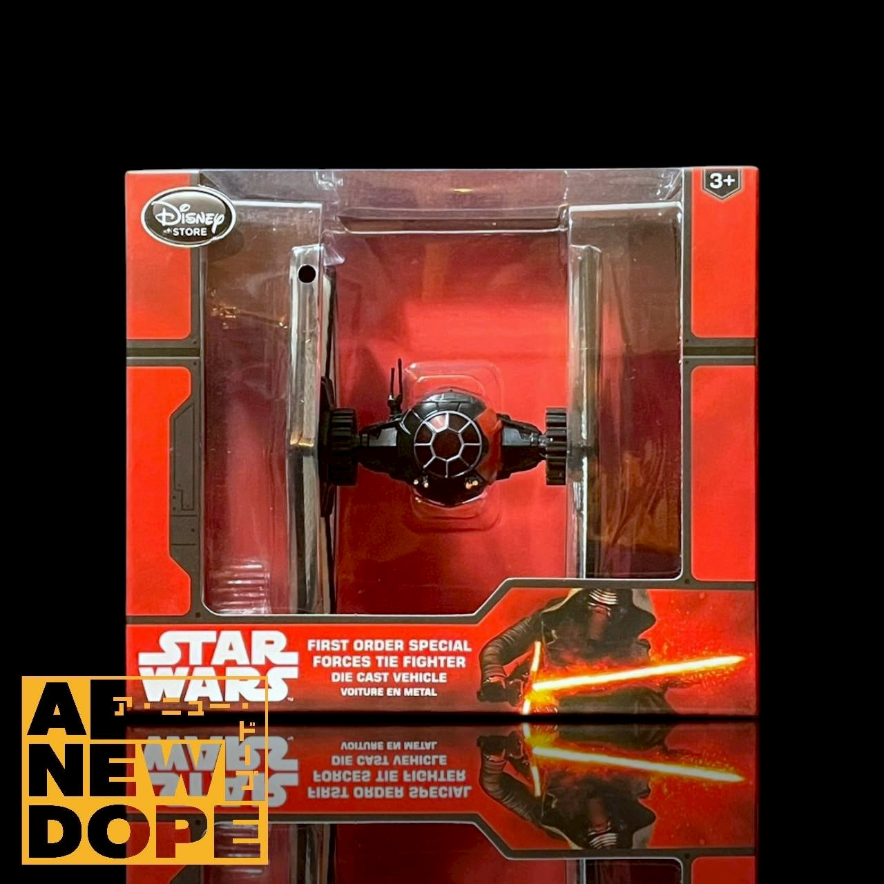 【ディズニーストア限定】ファーストオーダー スペシャルフォース タイファイター ダイキャスト ビークル『スターウォーズ/フォースの覚醒』(2015)【未開封】