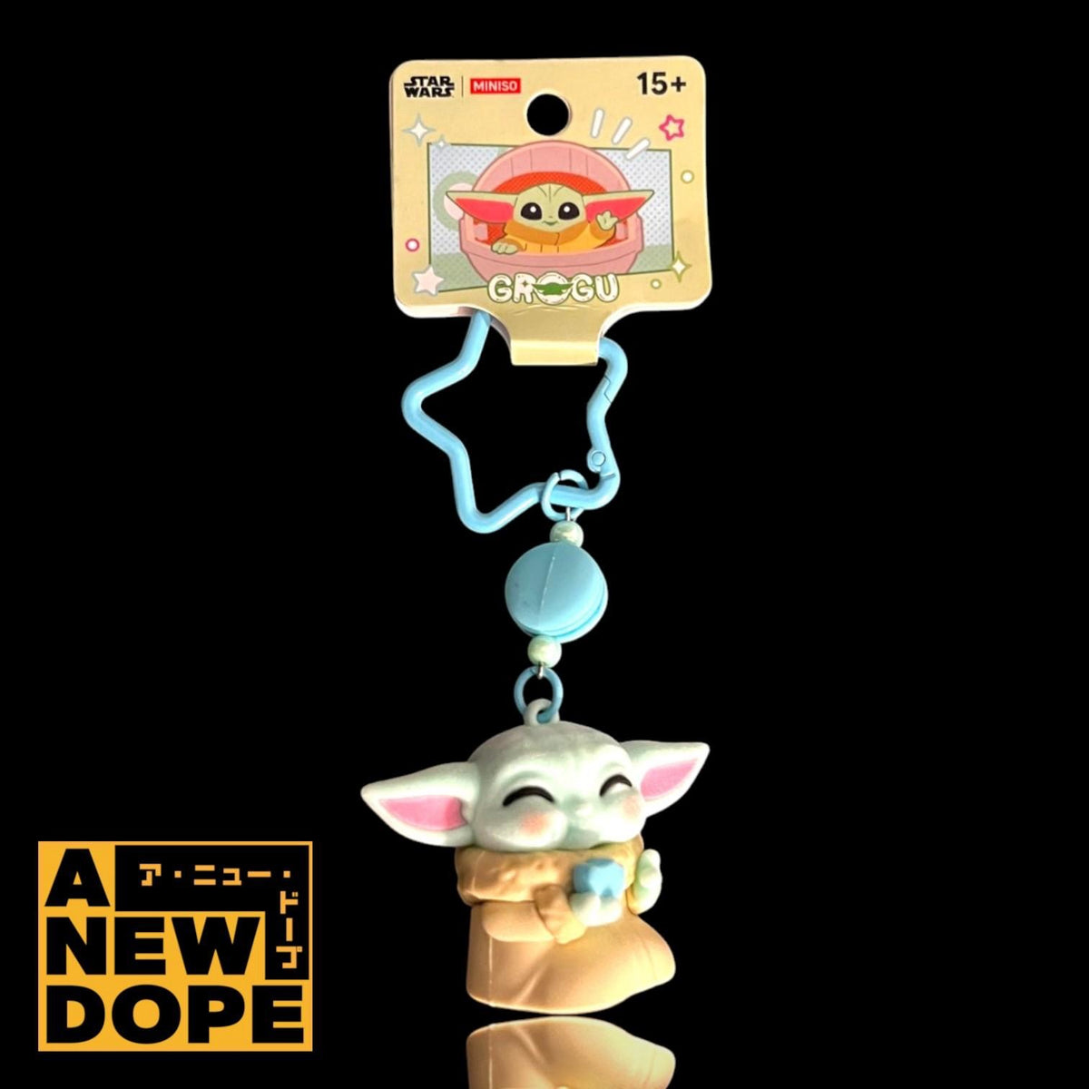 【海外限定】グローグー (マカロン) フロッキーキーホルダー『マンダロリアン・アンド・グローグー』(2026)【新品】