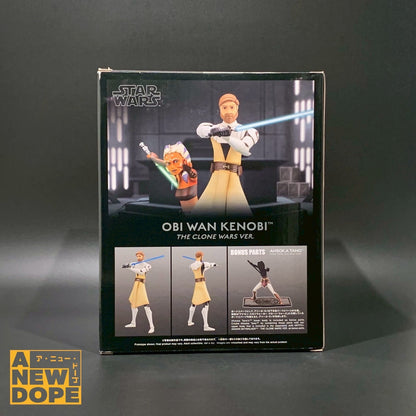 コトブキヤ ARTFX+  オビ＝ワン・ケノービ（再販版） 1/10スケール PVCスタチュー 『スターウォーズ/クローンウォーズ』(2008)