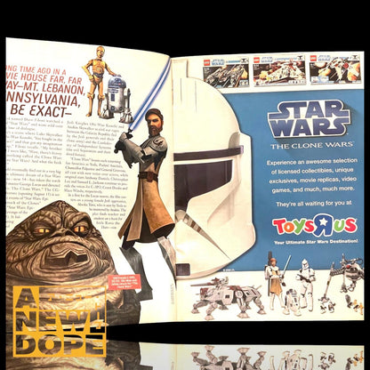 TV GUIDE 『スターウォーズ/クローン・ウォーズ』 海外マガジン  DVD付き（2008）【バリアント表紙:アナキン&アソーカ】